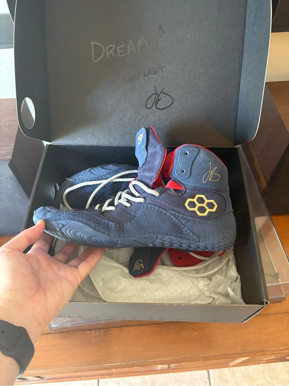 Wrestling shoes